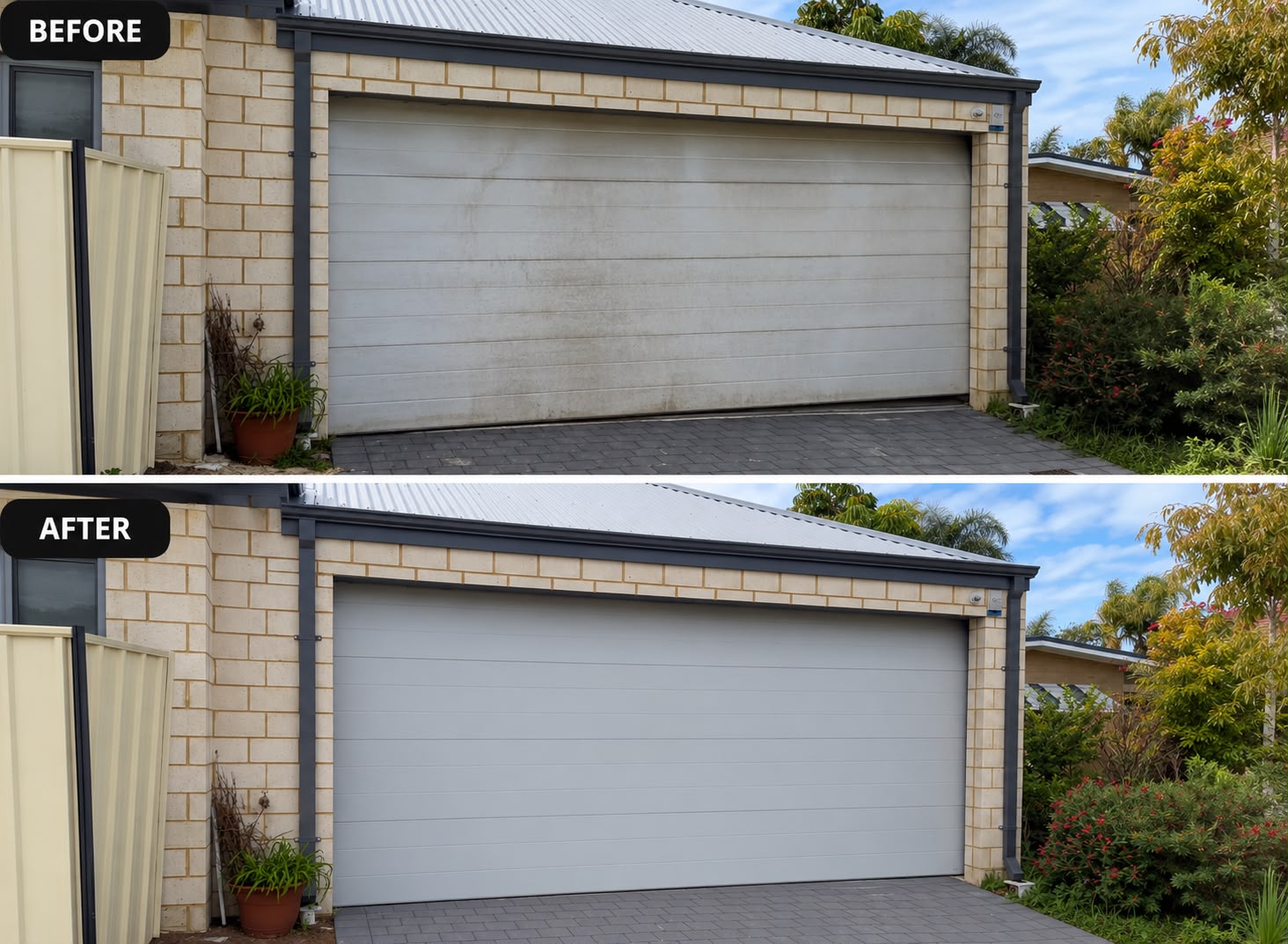 SteelCore Garage Doors Finished Result Showcase